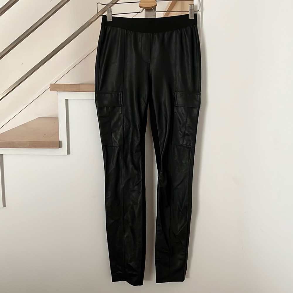 BCBG Leather pants
